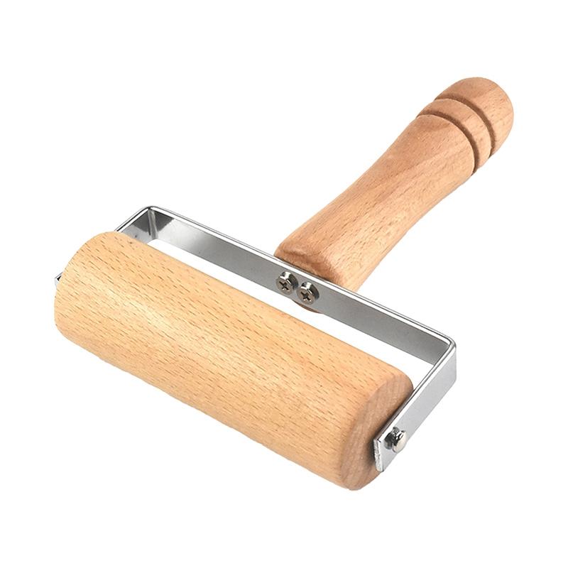 1pc Wooden Pastry Rolling Pin Roller Pastry And Pizza Baker Roller Baking Nuts Crackers Cookies Rolling Tool Kitchen Utensils