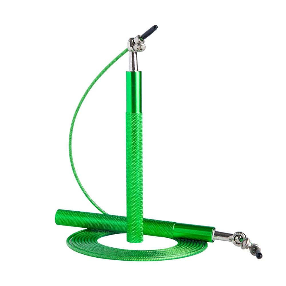 3 Meters Speed Skipping Rope Adjustable Aluminum Alloy Boxing Skipping Rope 360° Swivel Ball Bearing Steel Wire
