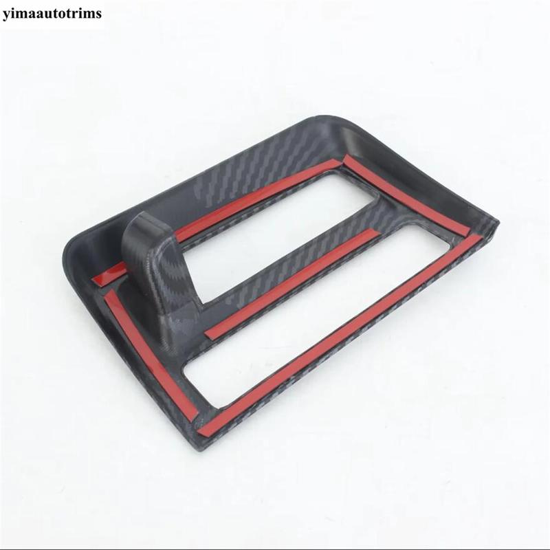 

Head Lights Lamp Switch Button Panel Decoration Cover Trim For Hyundai Sonata 11th 2024 2025 Carbon Fiber Accessories Interior