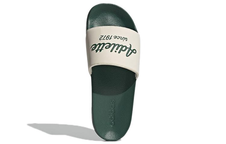 Adilette Adidas Slide 'White Collegiate Green' GW8749