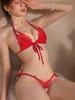 Lingerie Hollowed Out Love Underwear Sexy Erotic Women Set Black G-string Hot Lingerie Set Porn Micro Bikini Thongs Sexy Costume