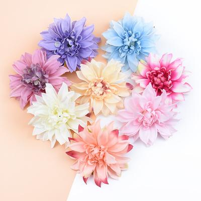 100pcs 10CM Silk Gerbera Christmas Home Decoration Wedding Diy Brooch Scrapbooking Festival Gifts Headwear Photo Props Candy Box