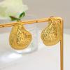 Vintage Water Drop Earrings Simple hollow-out Earrings Office Women's Jewelry Accessories  Party Valentine's Day Gifts