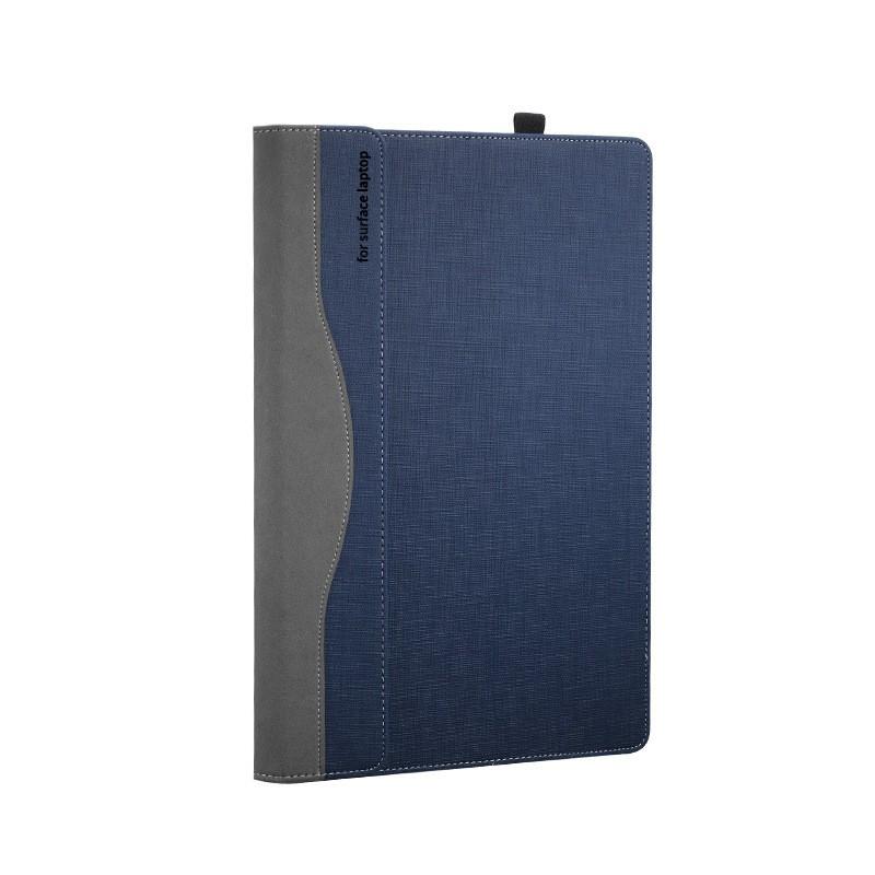 Premium Leather-Style Laptop Sleeve Surface 5 4 13.5 Inch Full Protection Case Business Style
