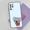 Cute Cartoon Koala Phone Case For Oppo A74 A53 A54 A94 A15 A16 A17 A52 A72 A76 A96 A57S A58 A78 A98 Back Cover