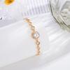 Hot-selling Champagne Gold Seiko Flash Diamond Bracelet Light Luxury Temperament Versatile Bracelet Can Be Pulled