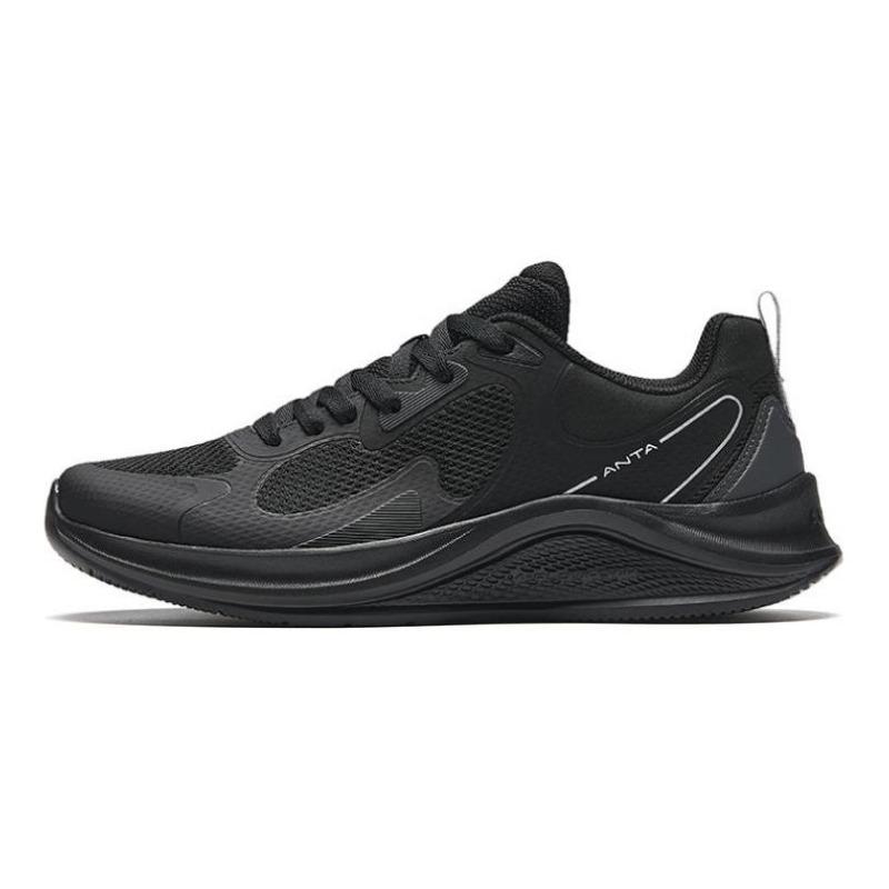 Anta Running Series men low-top lightweight casual running shoes black 912435518-3 42