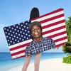 Hip Hop Rapper Asap-Rocky Mikrofaserdecke Schnelltrocknende Strandtücher Übergröße Druck Super Saugfähige Poolhandtuchdecke
