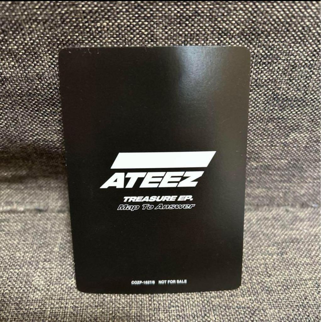 [USED] ATEEZ TREASURE EP.Map To Answer Songhwa Trading Card Included