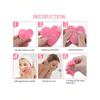 10/20/50PCS Compressed Heart-Shaped Facial Sponges Natural Wood Pulp Face Wash Puff Foaming Face Cosmetic Face for Home OrTravel