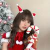 1/12pcs Childhood Fun Christmas Hat Hair Clip 3D Plush Christmas Hat Styling Clip Christmas Theme Cute Hair Accessories
