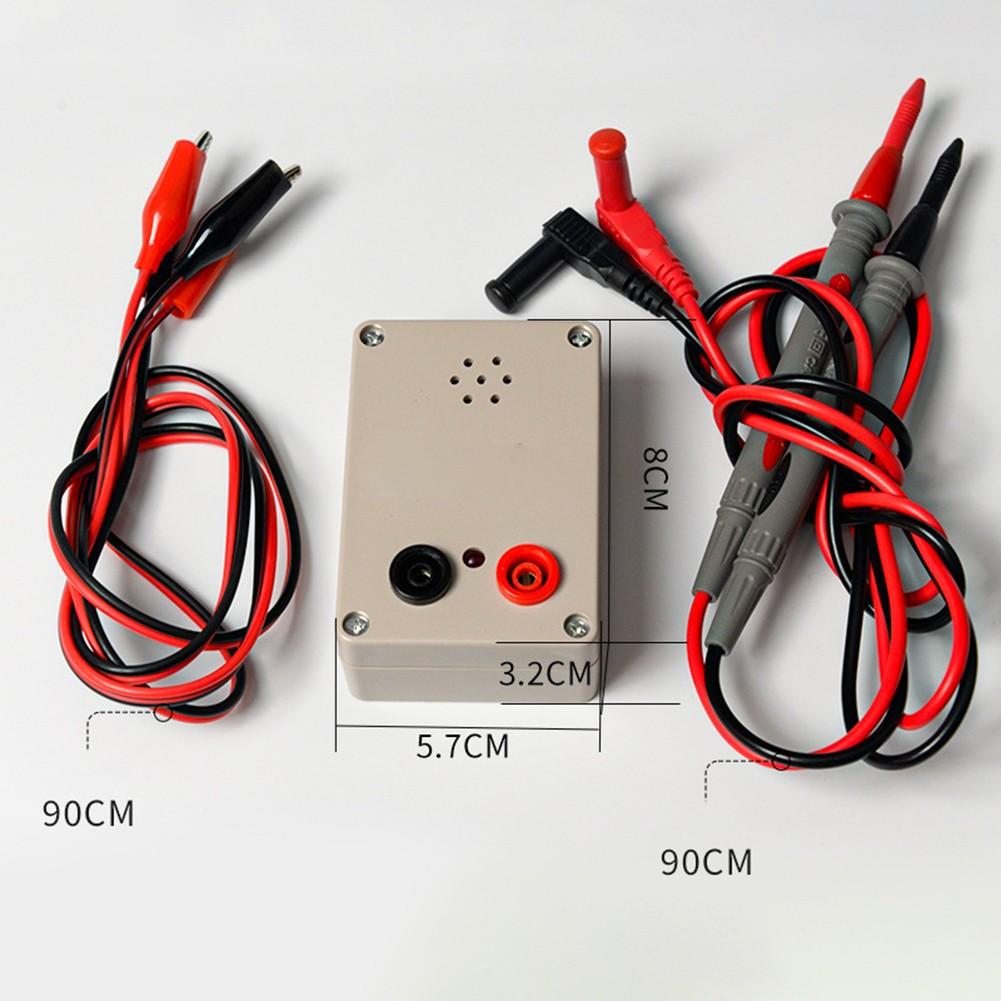 Wire Tester with 9V Buzzer Sound Prompt for Quick Circuit Verification