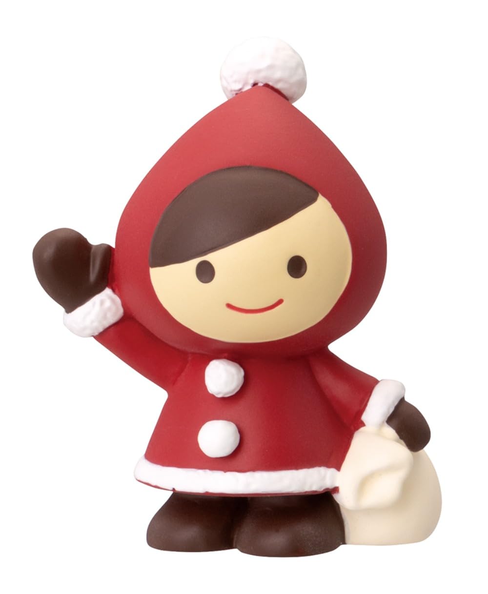 

Decore Corporation Otogicco Little Red Riding Hood Santa Greeting Size Approx. W4 D2.5 H5 TG-47511