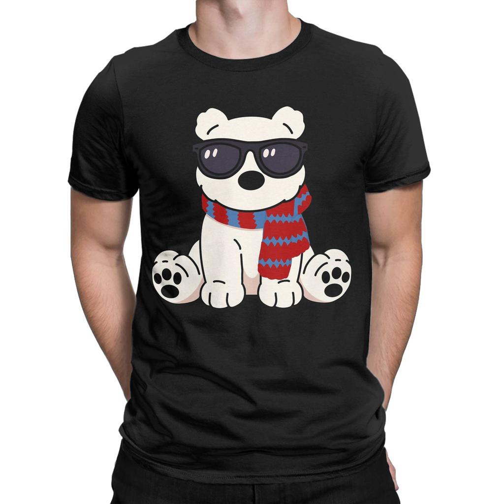 Team Conrad Junior Mint Bear T-Shirt Men Novelty Pure Cotton Tees Round Neck Short Sleeve T Shirts Printed Tops