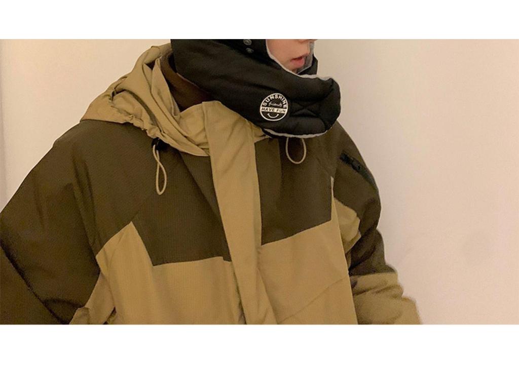 Men's Winter Lei Feng Hat: Fleece-Lined, Thickened, Windproof, Coldproof, Outdoor Cycling Ear Protection Pullover
