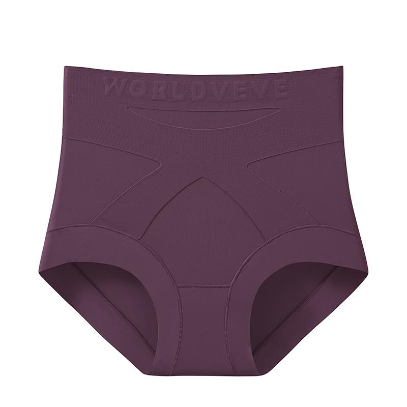 Nahtlose Slips mit hoher Taille und Bauchkontrolle - Damen Formslips mit Hüftlift und antibakteriellem verlängertem Schritt