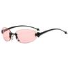 Trendy Pilot Sunglasses Elegant Metal Frame Polarized Lens Trendy Design Lightweight For Birthday Girl