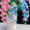 10mm Gradient Bayberry Ball ABS Hairpin with Two-Color Butterfly Orchid Core Bead