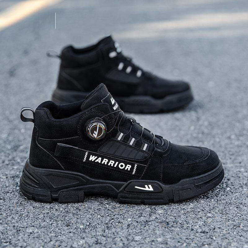 Men's shoes Martin boots summer new high-top outdoor tooling shoes hiking shoes men's sports boots