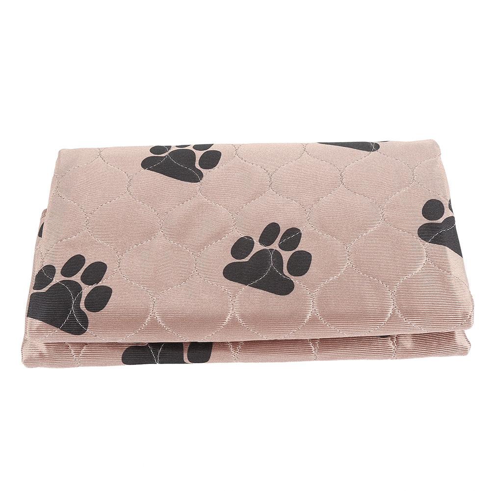 Reusable Waterproof Dog Pee Pad Bed Urine Mat for Pet Dogs Cats L