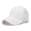 Men's Distressed Cotton Baseball Cap with Soft Brim and Mesh Visor for Sun Protection