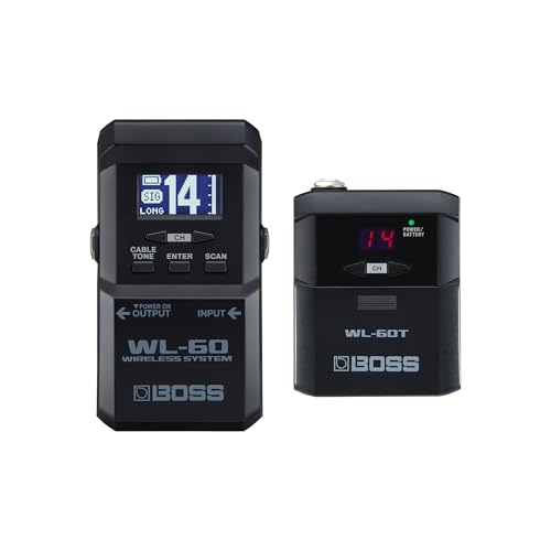 BOSS Boss WL-60 Guitar Wireless System Large LCD Pedal Type Stable Signal Transmission