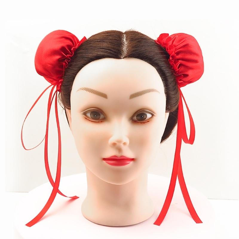 Cosplay Hair Ties Adorkable Photo Props Halloween Anime Hairpiece Party Headpiece Fun Hairpiece for Music Festivals