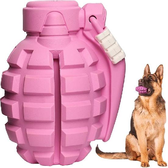 Dog Toys for Aggressive Chewers Large Breed, for German Shepherd, Indestructible Interactive Treat Dog Toys for Large Medium Breeds, Food Grade &