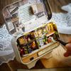 DIY Miniature Handmade Box Dollhouse Good Old Time Theme Mini Doll House