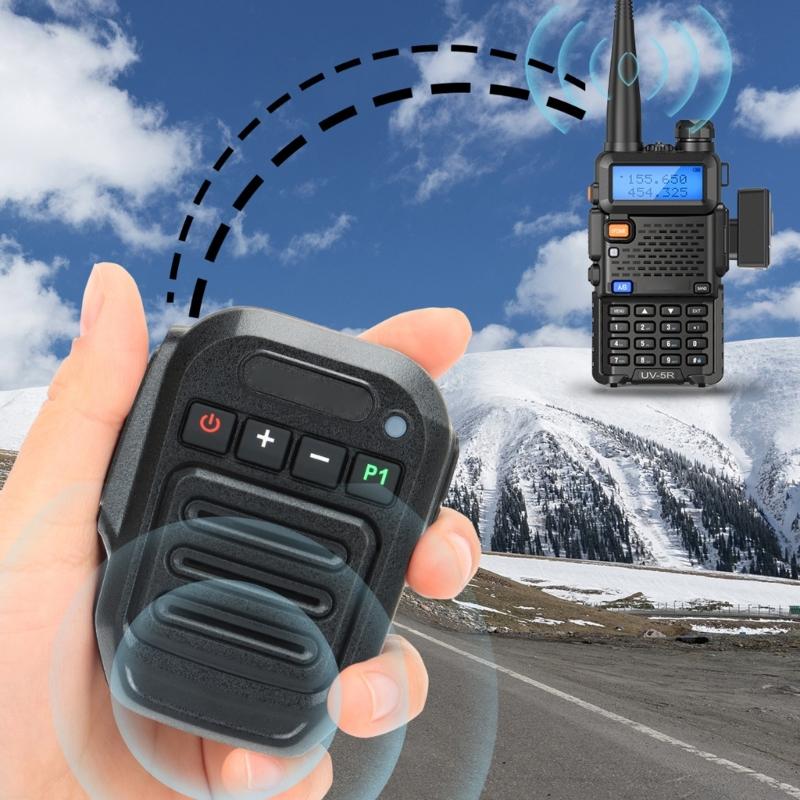Wireless Speaker Microphone Suitable For Two Way Radios With Long Battery Lifes And Clear Sound Emergency Response Team