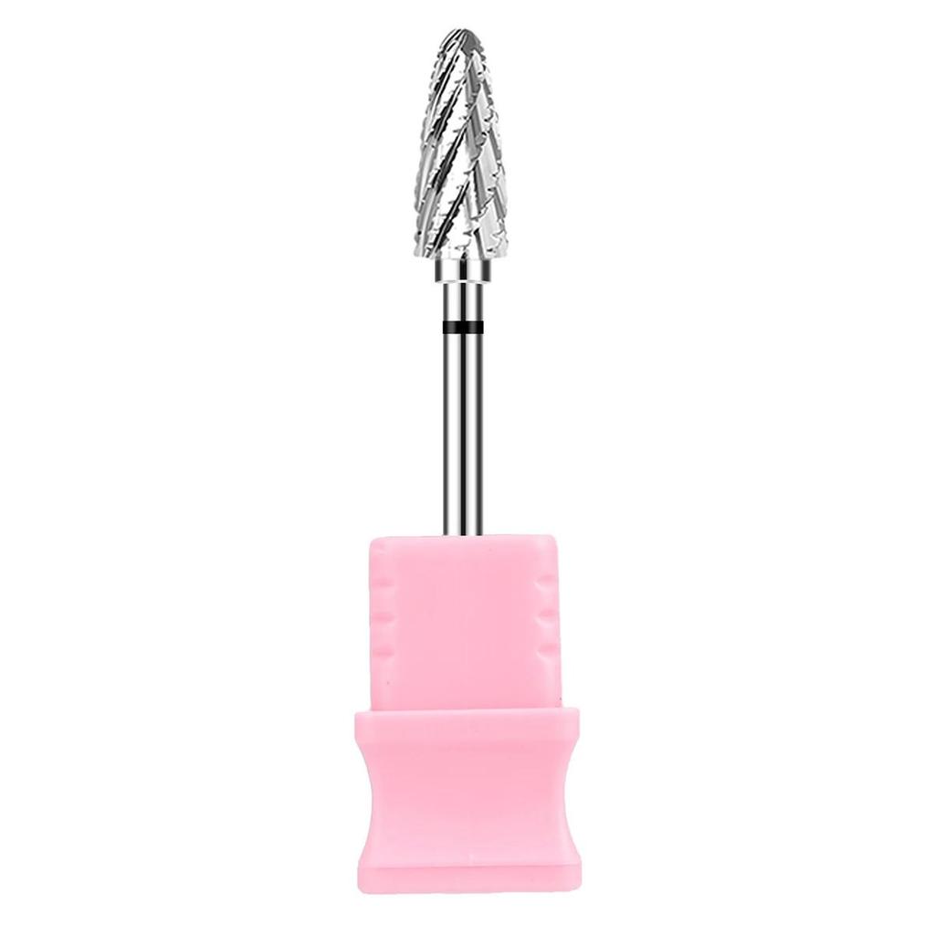 1 or 2 Pcs Tungsten Nail Drill Bits Rotate Electric Milling Cutters For Manicure Machine Quick Removal