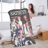 Kpop Band K-Katseyes Microfiber Beach Towel Absorbent Quick Dry Soft Yoga Swimming Resort Mountain Climbing Towel