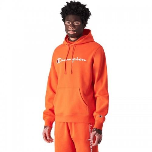 Champion Mens Script Logo Hoodie