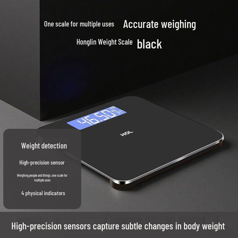 

High-Precision USB Charging Digital Body Scale LCD Health Weighing Scale with Free Shipping Includes Data Cable