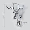Europe Animal Shaped Hooks Deer Stags Rhino Horse Giraffe Elephant Head Wall Hanger Coat for Hat Hook Rack Holder Decoration