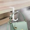 Aluminium Alloy Clamp-On Desk Mount Bag Holder Hook Headphone Hanger Rack for Table Desk Under Counter