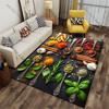 Colorful Assortment of Aromatic Spices Carpet Yoga Living Room Room Decor Children's Crawling Mat Doormat Area Rug