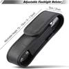 Adjustable LED Torch Pouch Hook and Loop Closure Nylon Torch Cover Flashlight Pouch  Outdoor Use