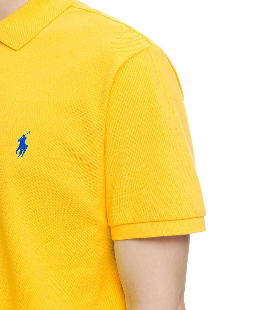 POLO RALPH LAUREN Custom Slim Fit Mesh Polo Shirt - Yellow