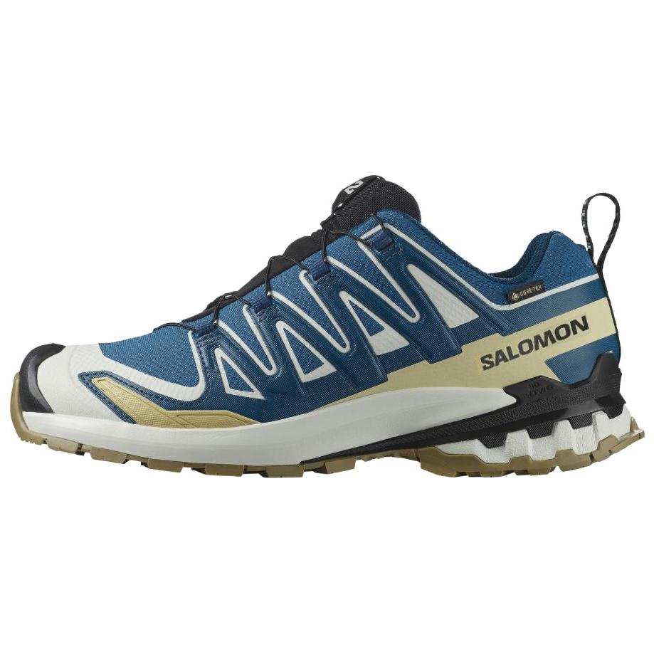 SALOMON XA Pro 3D V9 GTX Comfortable Slip-Resistant Durable Waterproof Low-Top Outdoor Functional Shoes Men Shoes Blue 478174