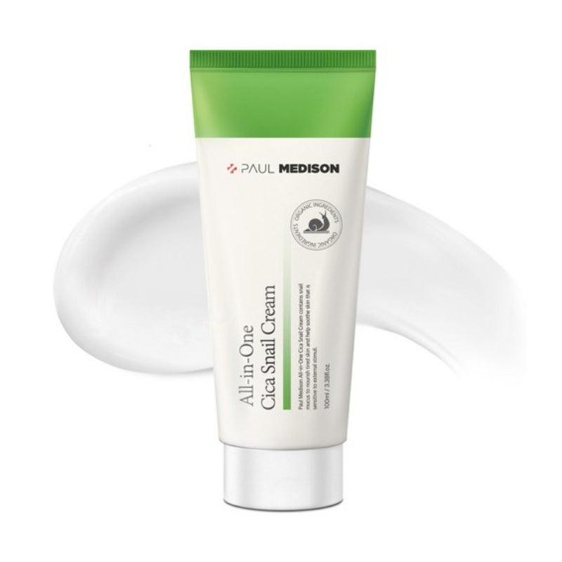 Paul Medison All-in-One Cica Snail Cream 100ml*1Pc/3Pcs/5Pcs