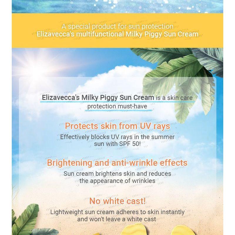 Elizavecca - Milky Piggy Sun Cream SPF50+ PA+++