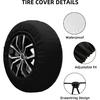 Trump Spare Tire Cover Weatherproof Wheel Protectors Universal Fit for Trailer Rv SUV Truck Camper Travel Trailer, 15 inch