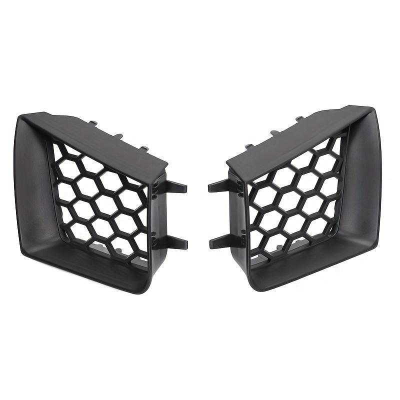 2 Replacement Matte Black Upper Front Bumper Grille for Left and Right Sides Seat Ibiza Cordoba 1.59gal 2002-2009