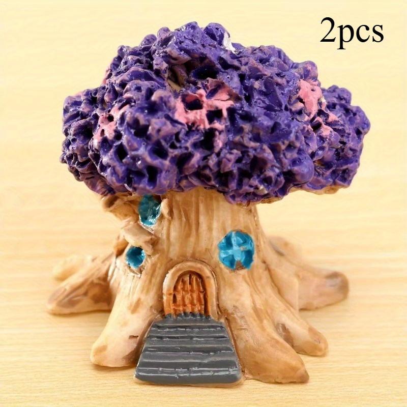 2Pcs Micro Landscape House Miniature Random Style Craft Micro Landscape Decoration