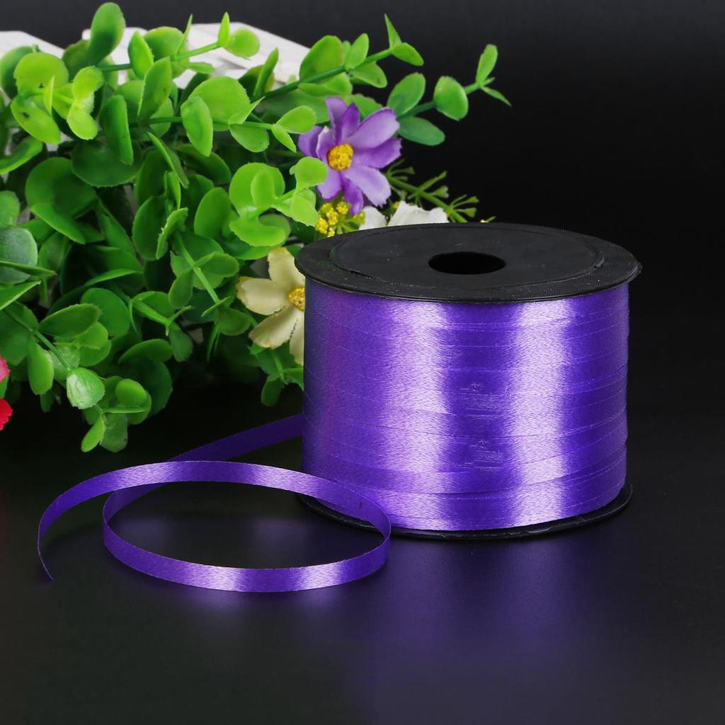 1Rolls 90m Foil Balloon Ribbon Wedding Supplies Balloon Straps Christmas Ribbon for Party Decor