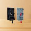 Plastic Wall Switches Cover Durable Wall Light Switch Panel On / Off Push Buttons Cover