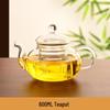 Shangqi 600ml Heat-Resistant Glass Teapot Set
