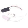 10Pcs For Cr2032 Button Coin Cell Battery Holder Case Cover With On-Off Switch+10/15Cm Leads Wire Battery Box Dual Slots