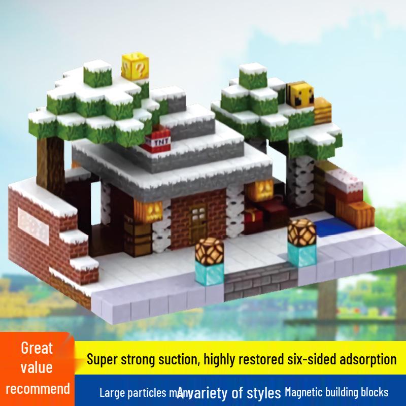 Magnetic World Building Blocks: Educational Toy for Kids
